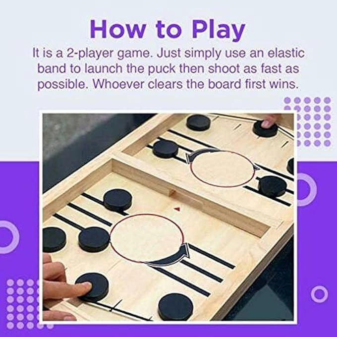 String Hockey Table - Fast Sling Puck