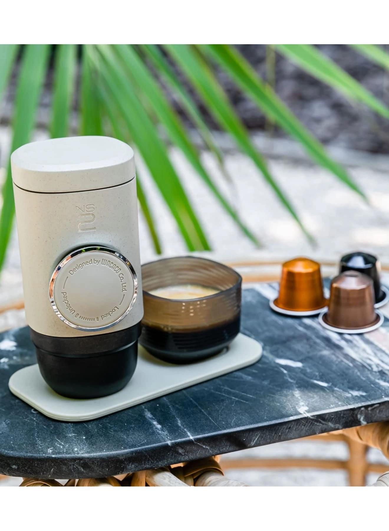 Portable Espresso Machine Manual Nespresso-Compatible 152745