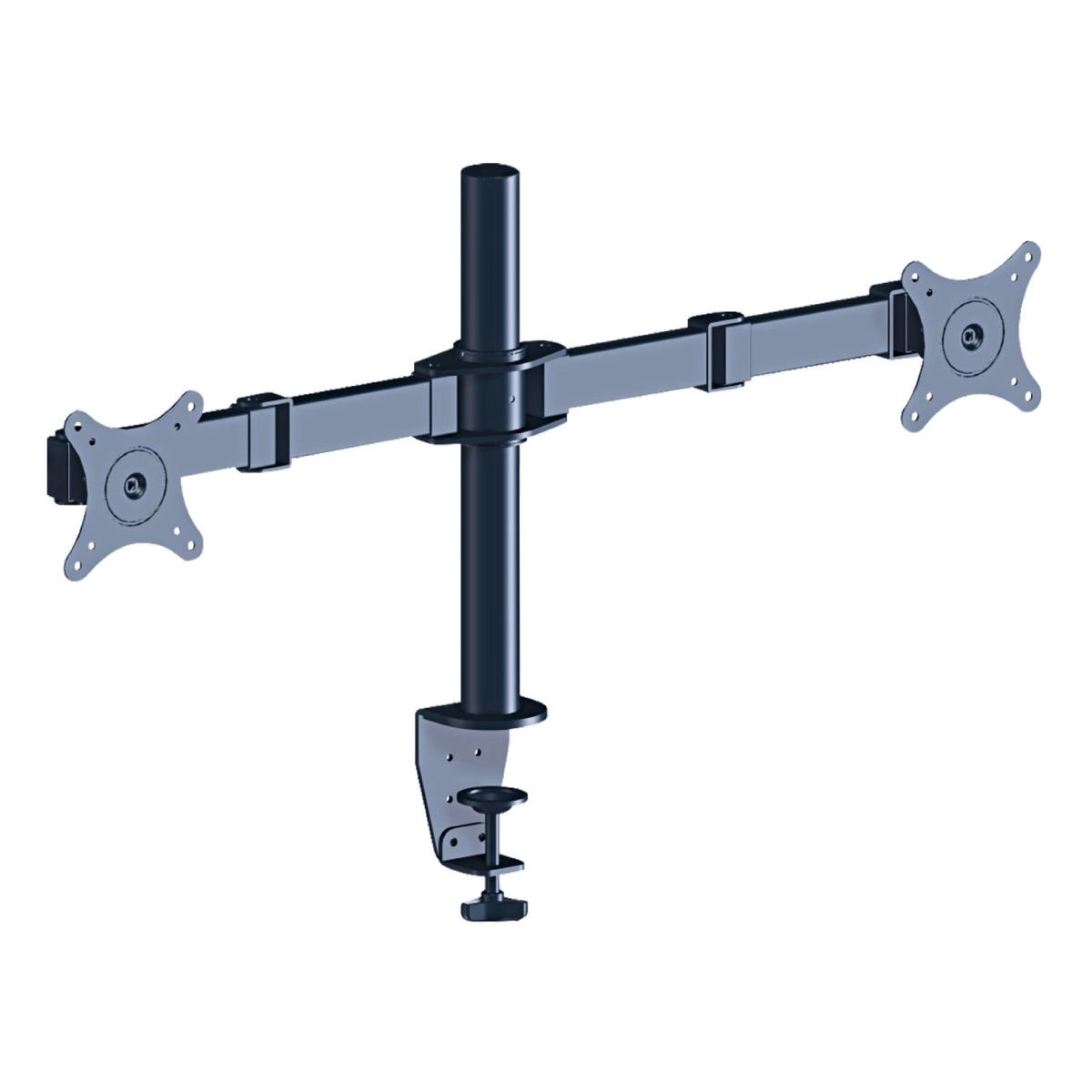 MX Heavy Duty Dual LCD Monitor Desk Mount Stand - Dual 13–27 Inch
