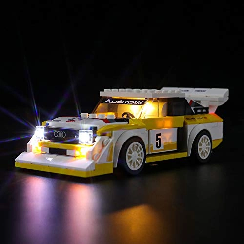 Light Set For Speed Champions 1985 Sport Quattro S1 for LEGO 76897 - Acrylonitrile Butadiene Styrene (ABS) 1