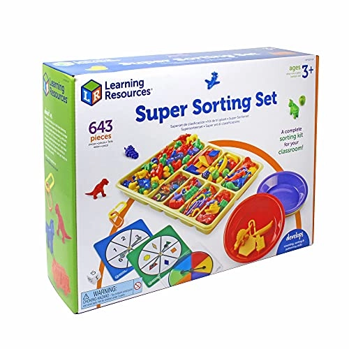 Super Sorting Set - 3+ Years more than 600 items