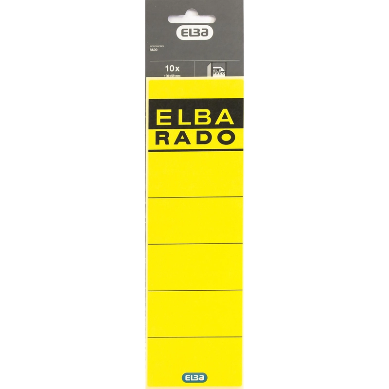 Elba File Labels - 10 Labels Short Label Size