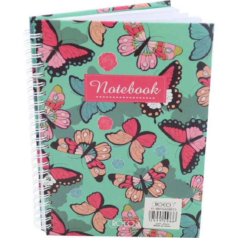 Notebook 19 X 26 cm Spiral - Grid 100 Sheets