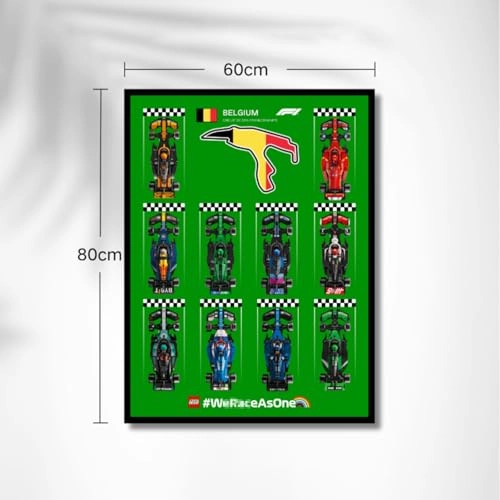 Display Wallboard Wall Mount - LE-GO Speed F-1 10-in-1