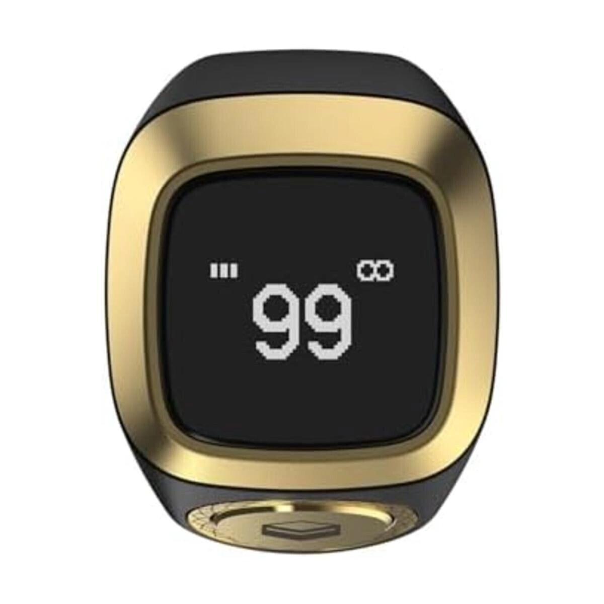 Smart Zikr Ring - OLED display Bluetooth