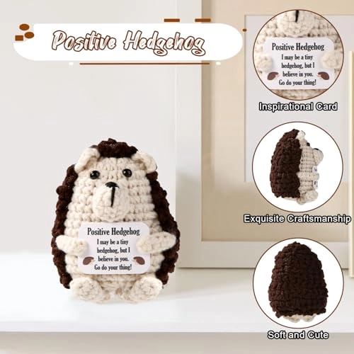 Hedgehog Positive 9 cm Crochet