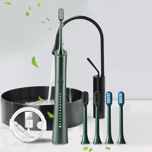 Electric Toothbrush - 32000 movements per minute 6 Modes 5 Brush Heads