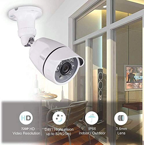 4CH Full HD Security Camera System - 4x 1.0MP 4 1080p