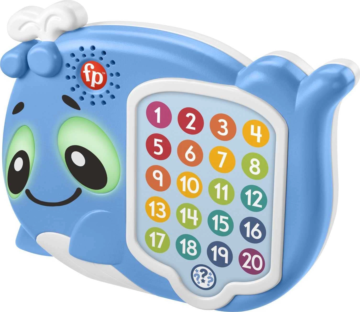 Fisher-Price Linkimals 1-20 Count & Quiz Whale - 18 months+