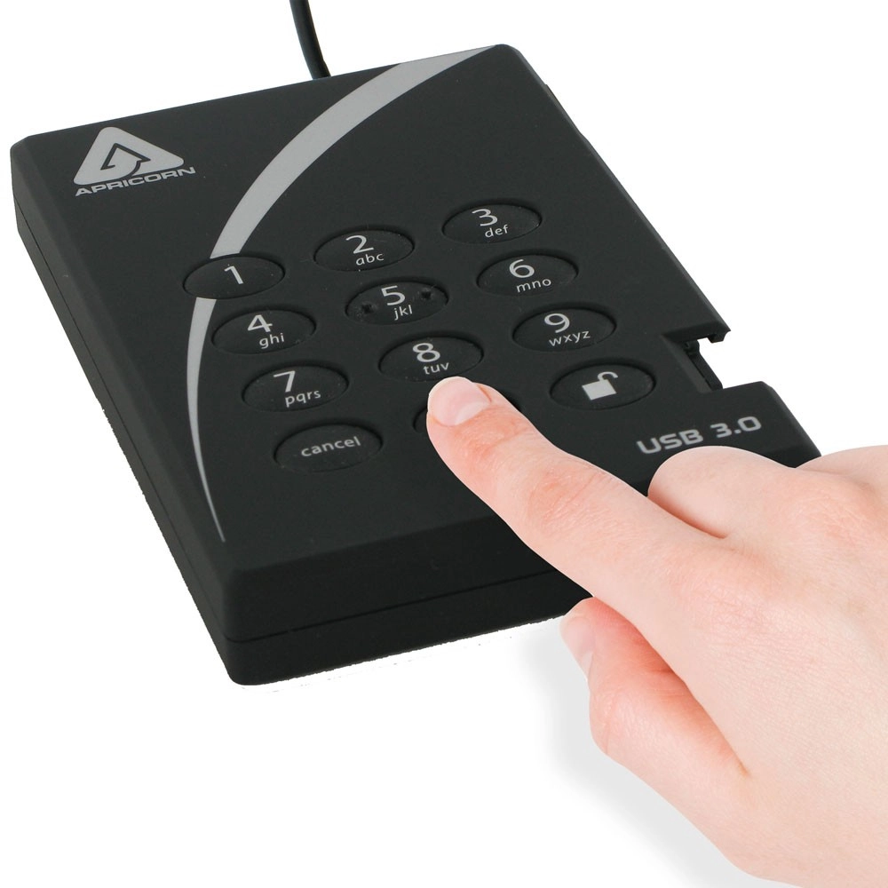 Aegis Padlock 3.0 - RPM-5400 2TB HDD