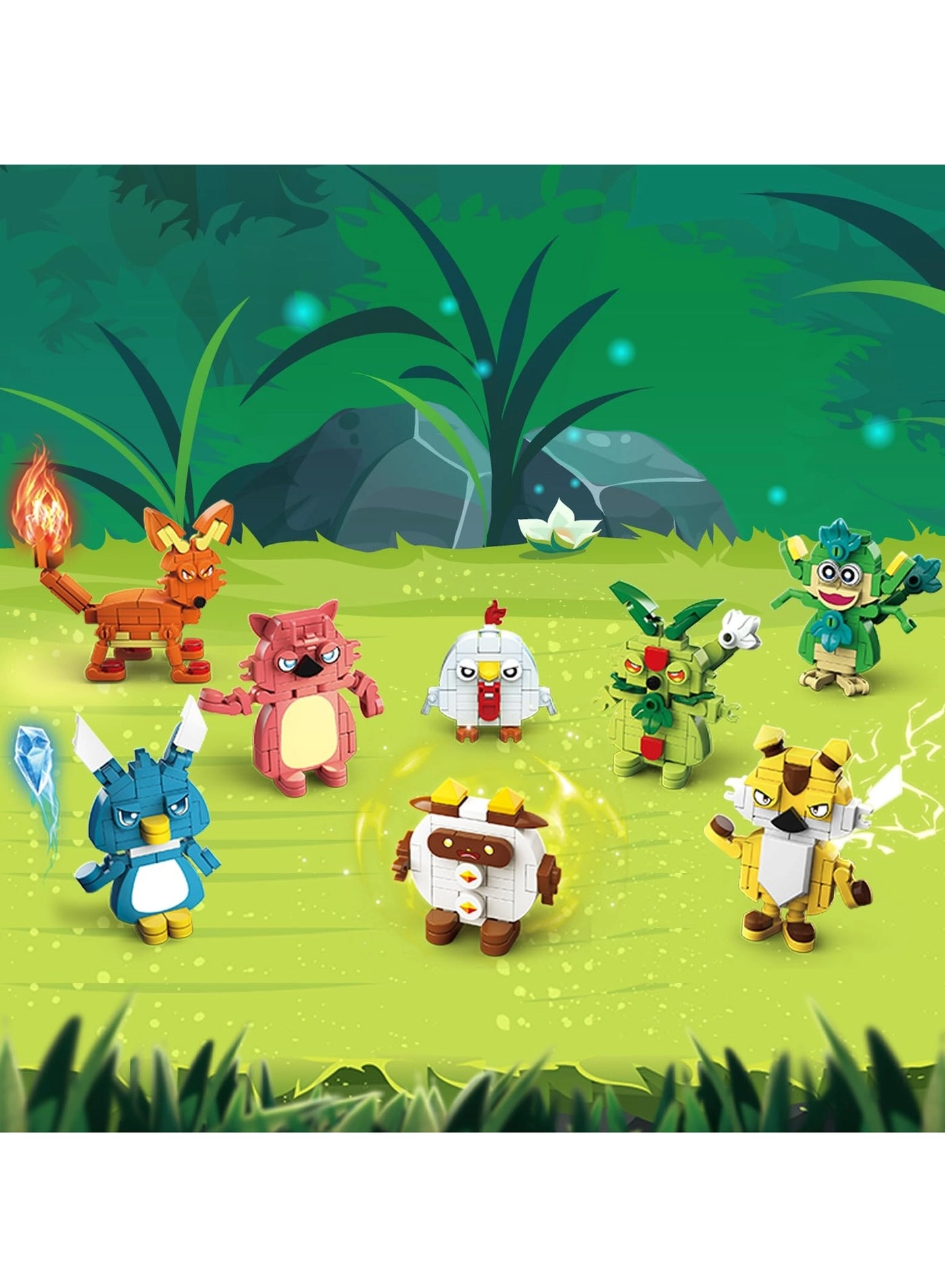 8-in-1 Building Blocks Set - 493 pcs