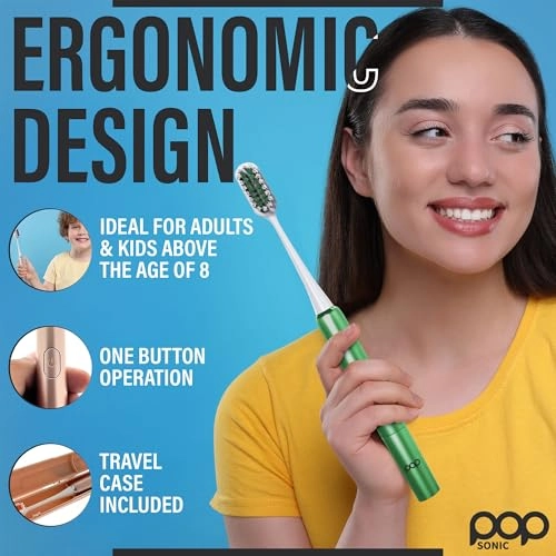 Go Plus - Electric Toothbrush 2 Speeds 18000-24000 Vibrations Per Minute