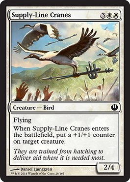 Wizards of the Coast Supply-Line Cranes 26/165 - Journey into Nyx