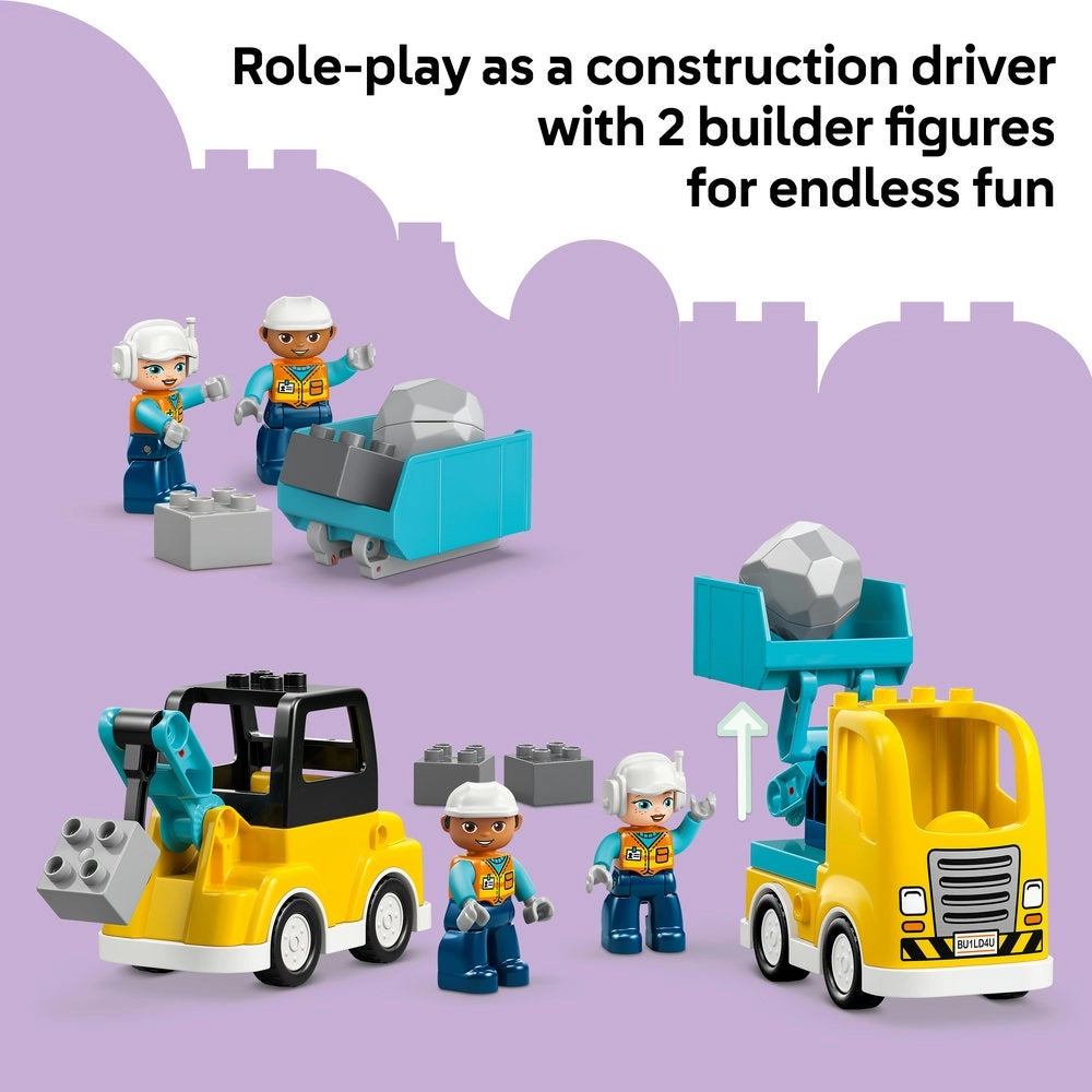 DUPLO 3 in 1 Construction Vehicles (10475) - Town