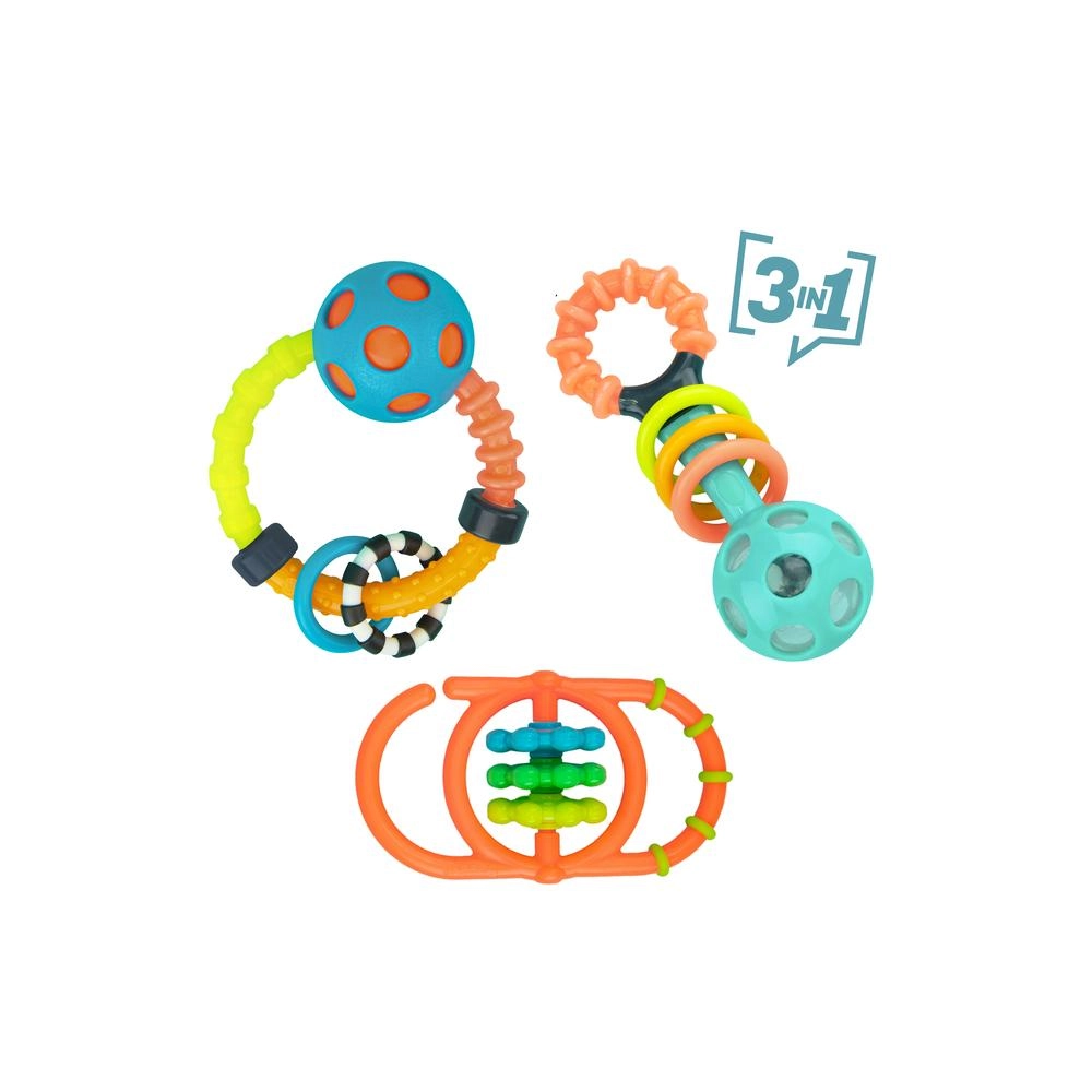 Sassy My First Rattles - Suitable for 6 months & above Gift Set