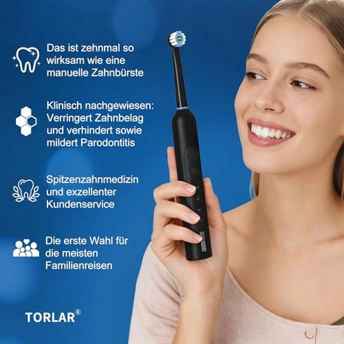 3862 - 8 Brush Heads 3 Modes White