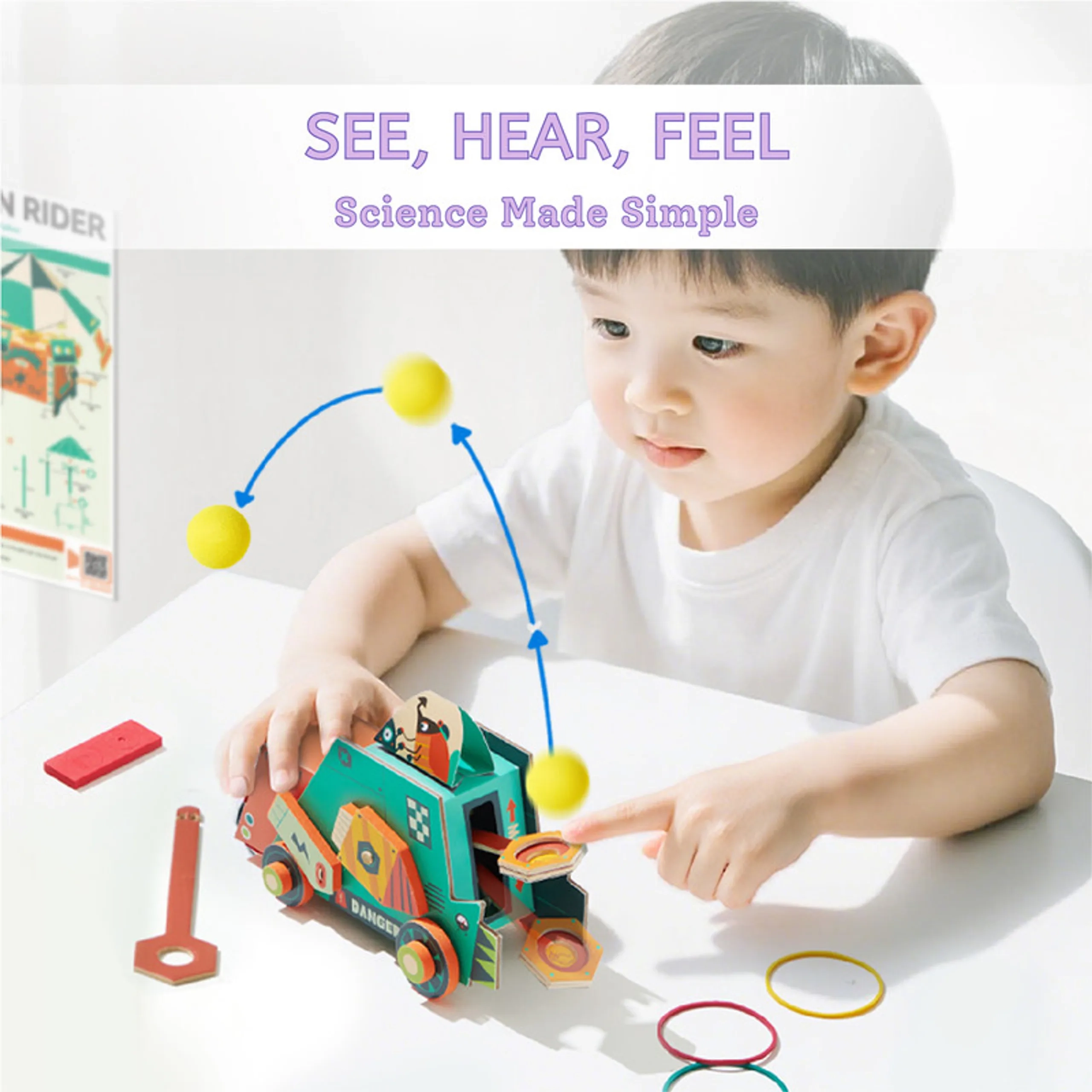 DIY Toy Maker Material Craft Set Mechanics - 8+ years