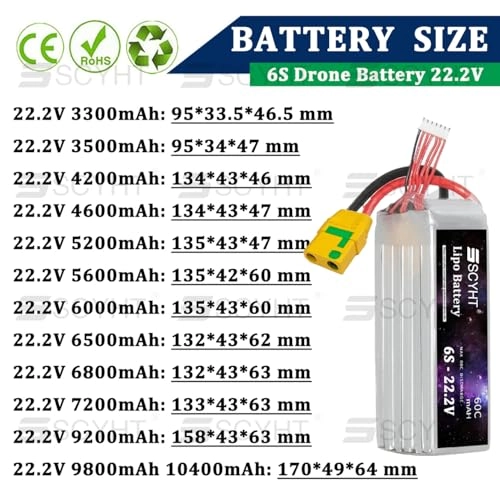 6S Lipo Battery