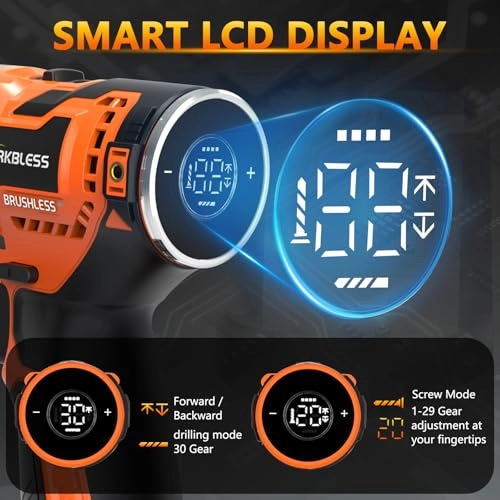 Brushless Power Drill - 2.0Ah 12V