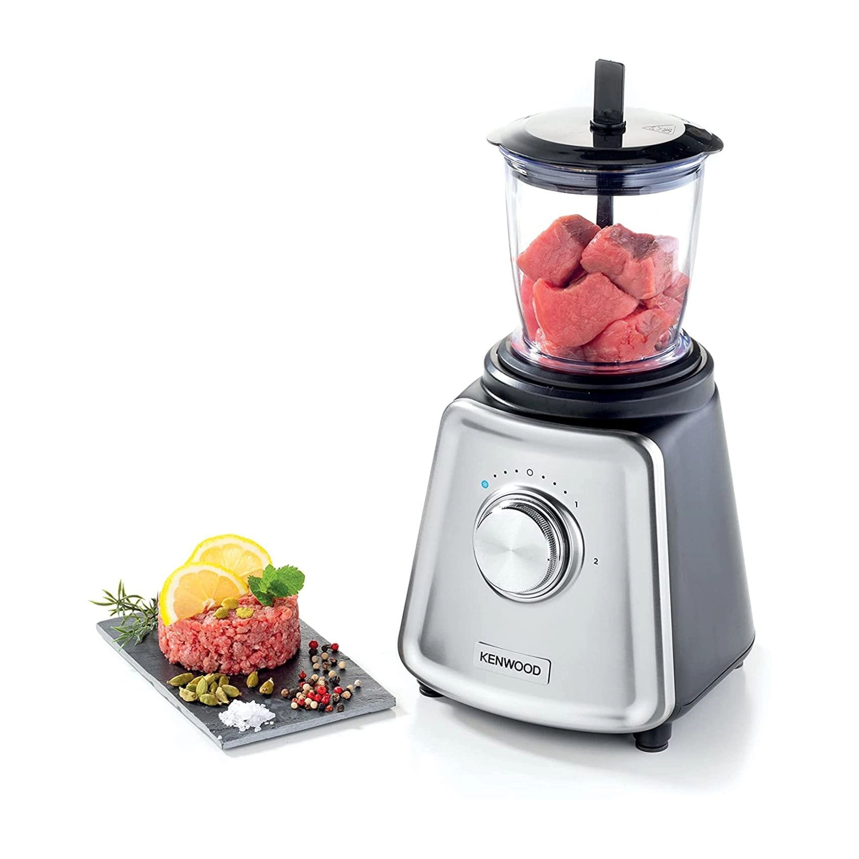 BLP44.270SS - Glass Blender Black/Steal