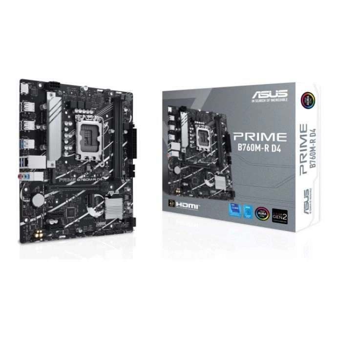 ASUS PRIME B760M-R - LGA 1700 Micro-ATX PCIe 4.0