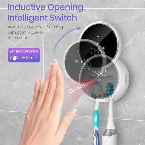 Wall Mounted Toothbrush Holder - Single