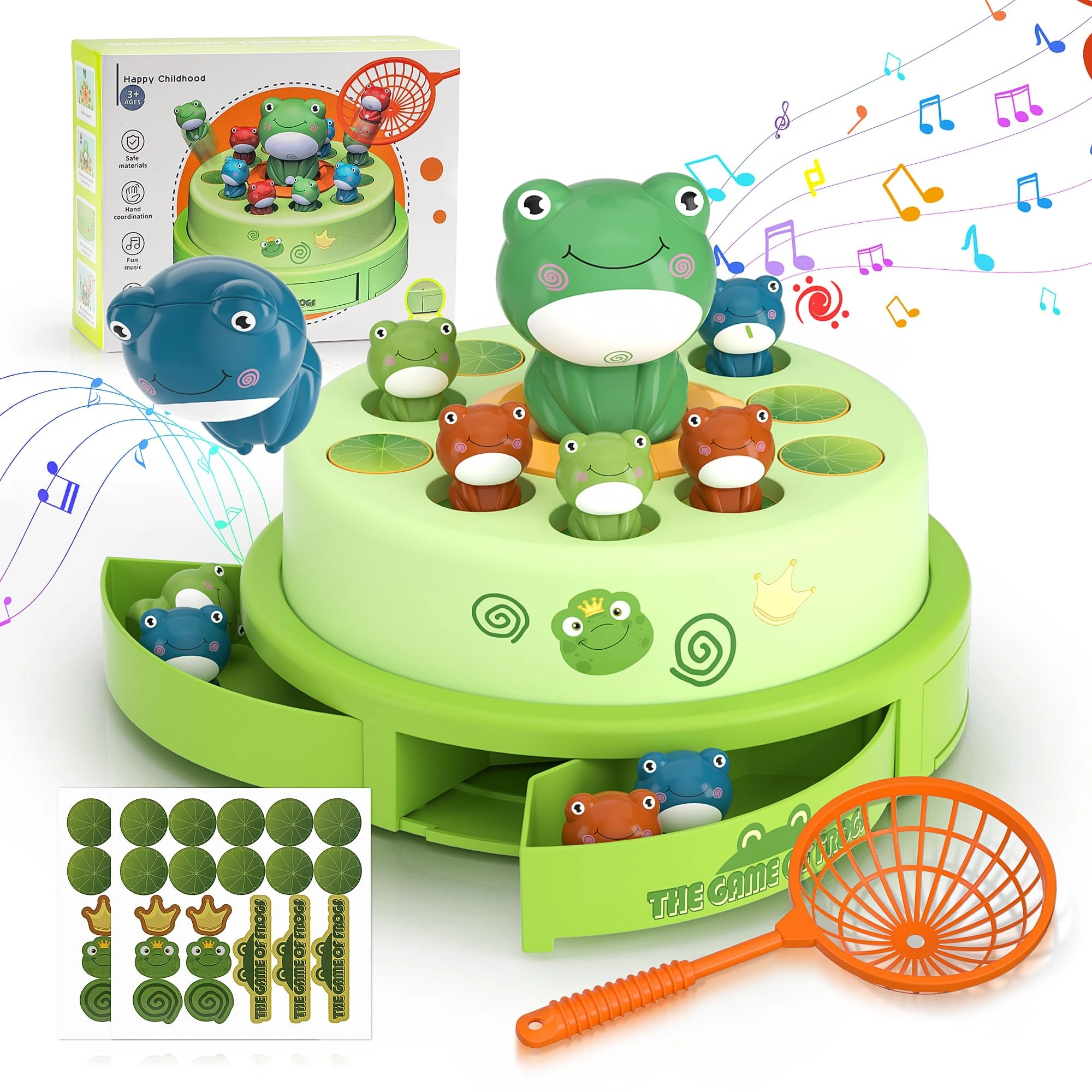 NALACAL Frog Pop Up Toy - 3-8 years old