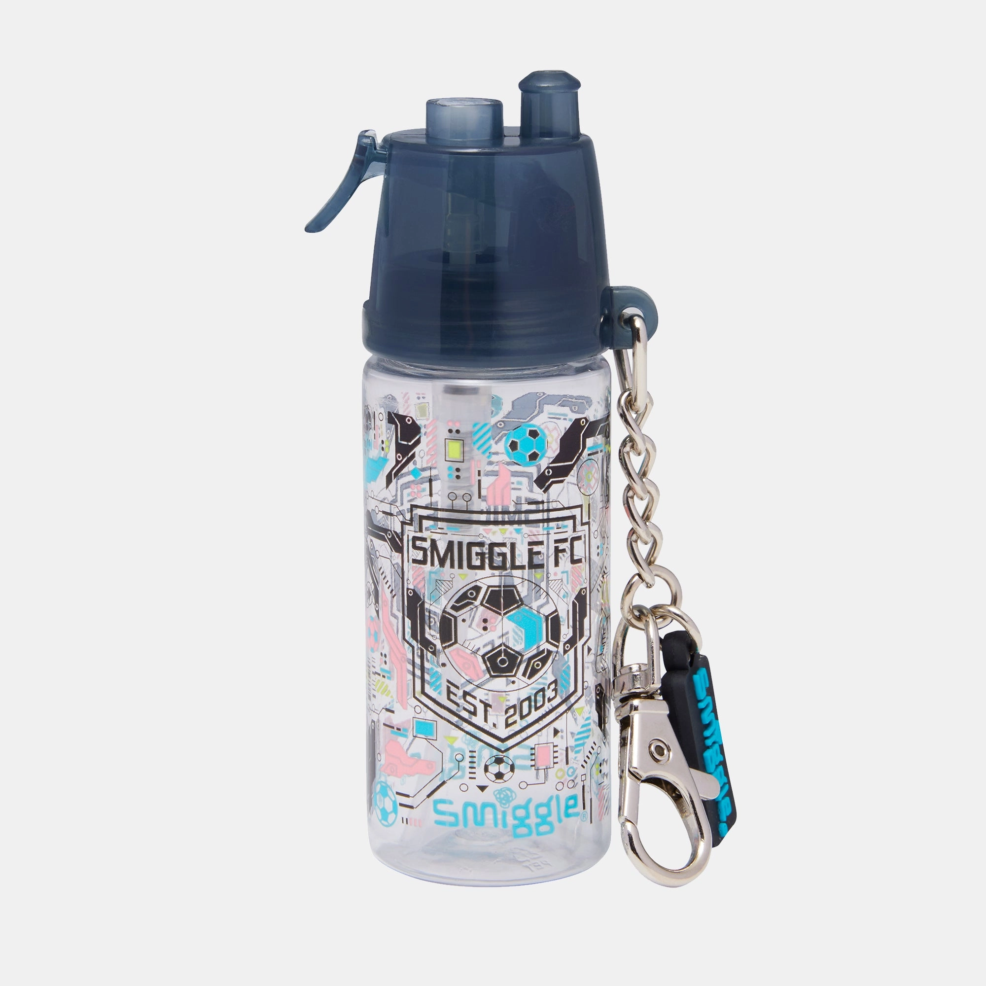 Smiggle Mini Spritz Bottle Collectable Keyring - Power Play