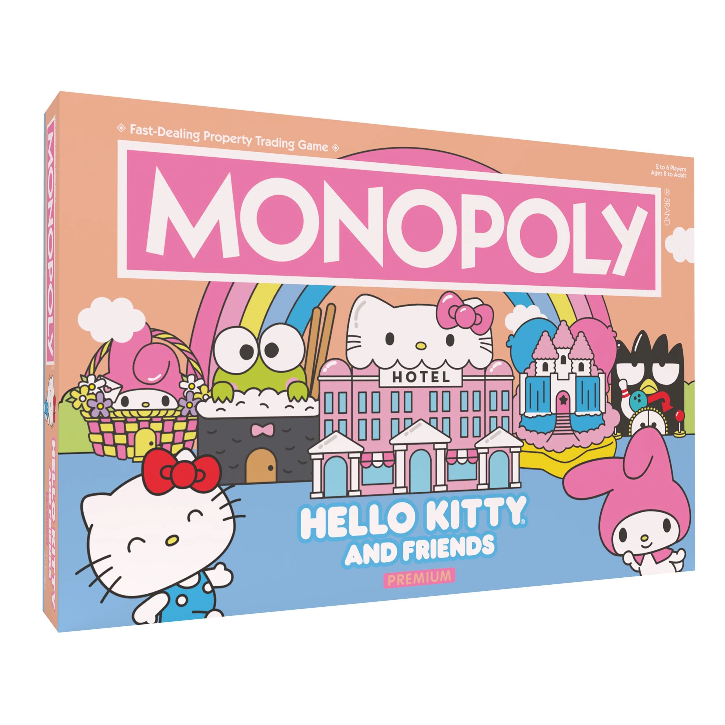 USAopoly Monopoly: Hello Kitty and Friends Premium Edition - Rose Gold