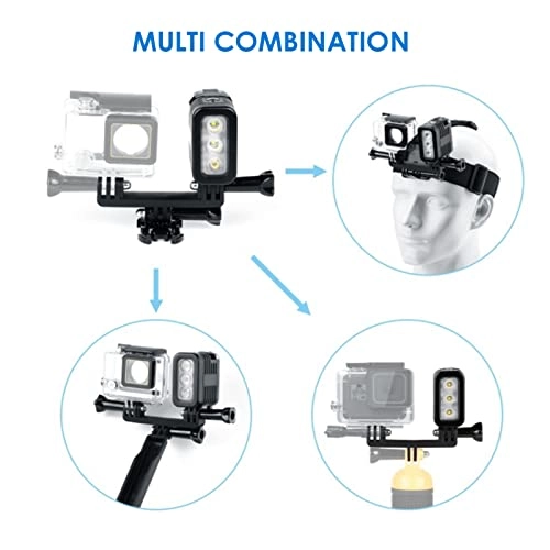 Underwater Fill Light - 147ft USB Rechargeable Dimmable