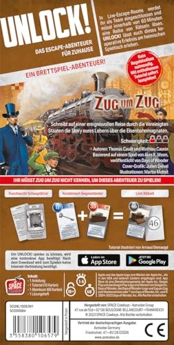 Unlock! Game Adventures: Ticket to Ride - Puzzle Game (German)