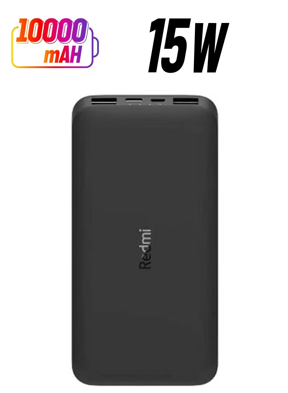 Redmint POWER89805 - 10000 mAh Fast-Charging Qi Wireless Charging