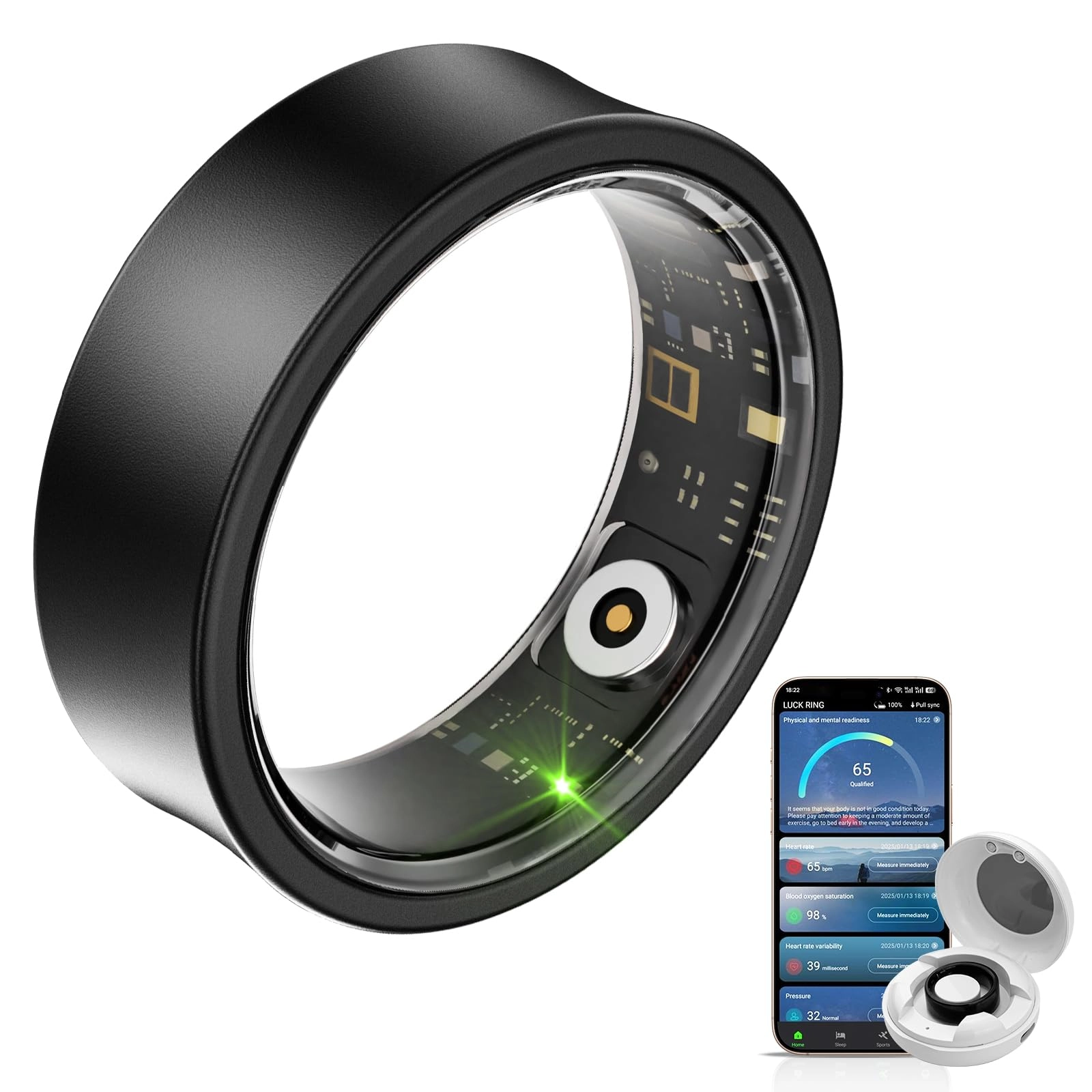 Smart Ring - Fitness Tracker Heart Rate