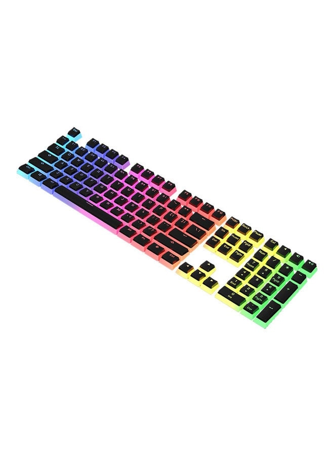 Pudding Keycap Set - PBT 108 Keys White