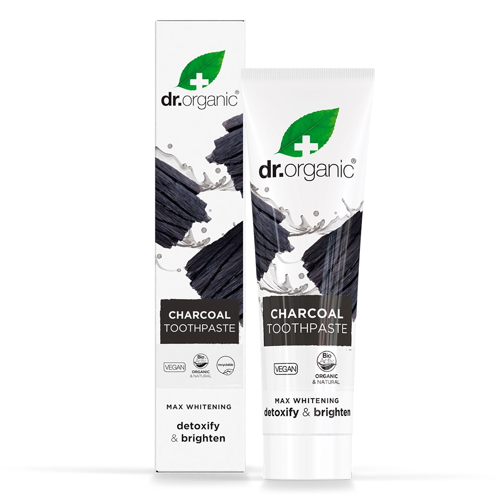 Dr Organic Whitening Charcoal Toothpaste 100ml