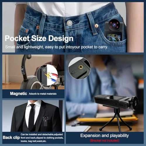 HD Wearable Action Camera 1K30