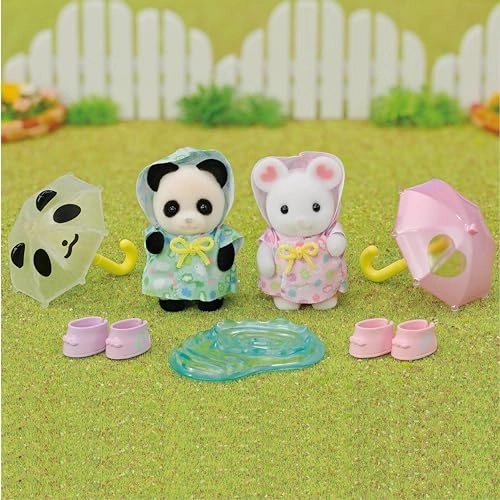 Nursery Friends - Marshmallow Mouse Albert + Nursery Friends - Pookie Panda Angela (CC2171) 2 pcs