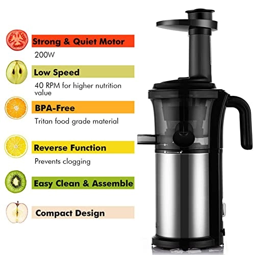 Masticating Juicer - 150 Watts 1500 Milliliters