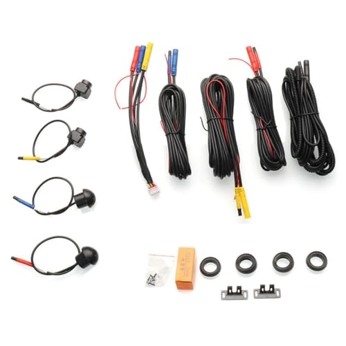 360- 4 WAY Camera kit - Night Vision Wired 1080p