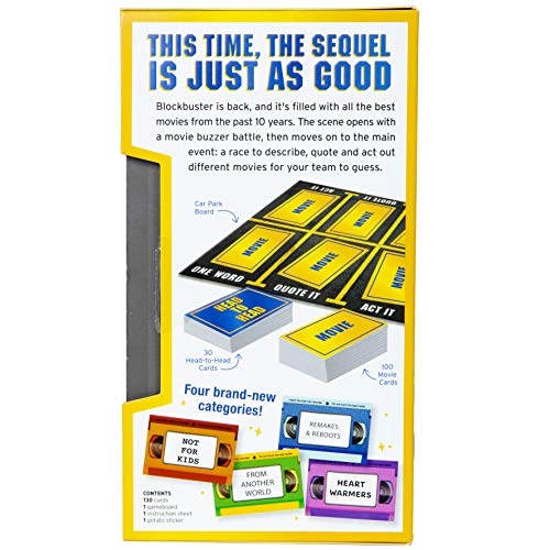 Blockbuster Returns - ages 12 and up