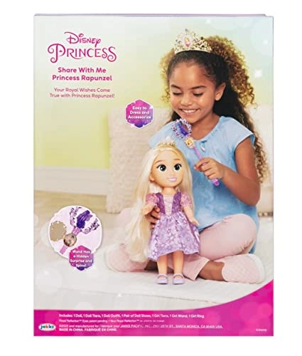 Rapunzel Toddler Doll - Plastic story-inspired signature gown Ages 3+