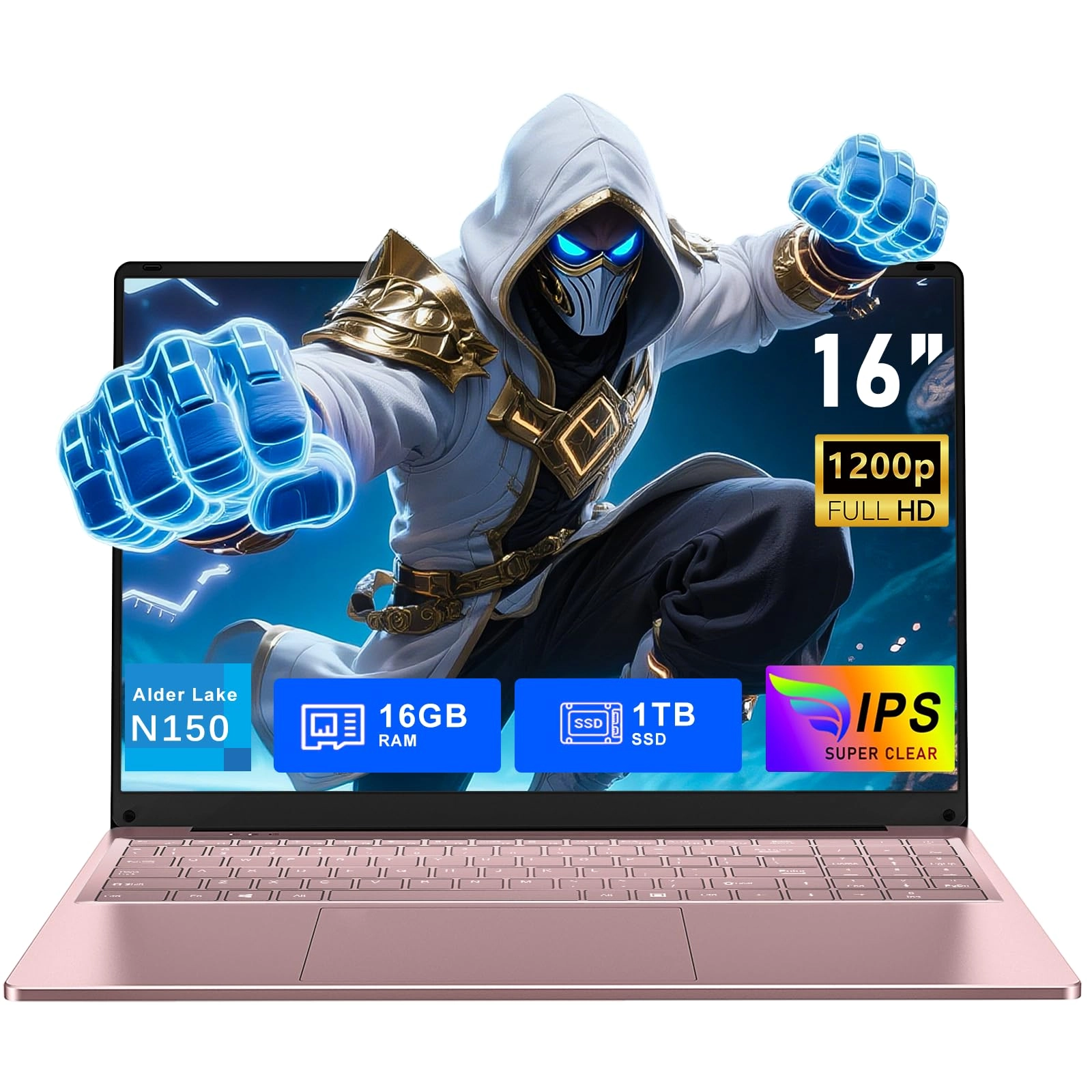 Gaming Laptop NY-08 - 16'' N150 16GB DDR4 512GB SSD