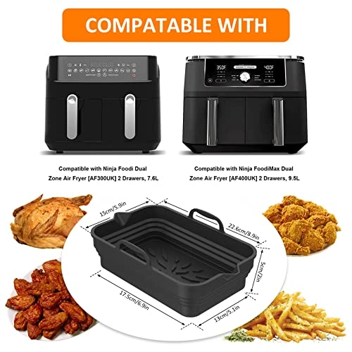 Air Fryer Silicone Pot - Silicone 2 pcs