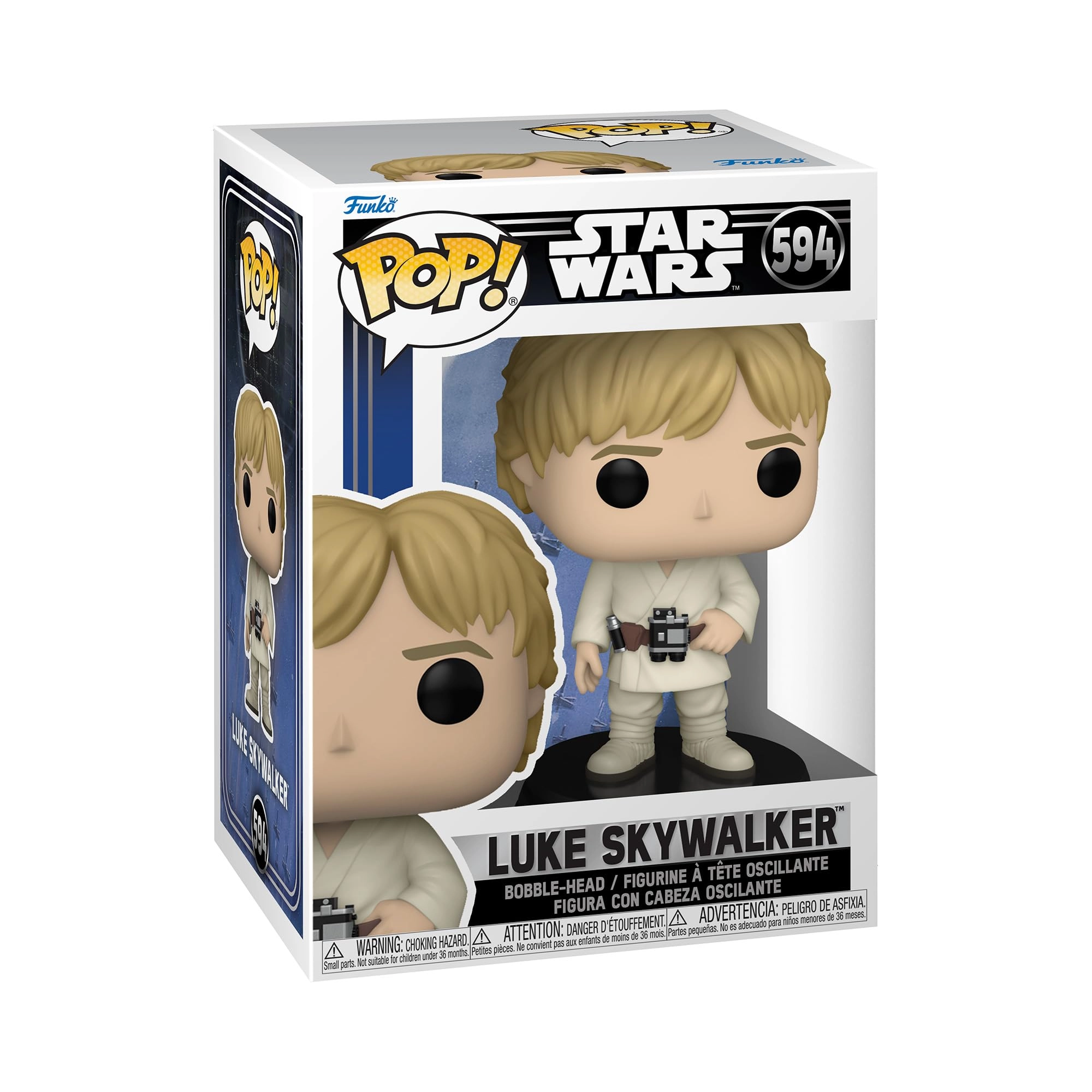 FUNKO Luke Skywalker - Star Wars - Pop Collectable Vinyl Figure