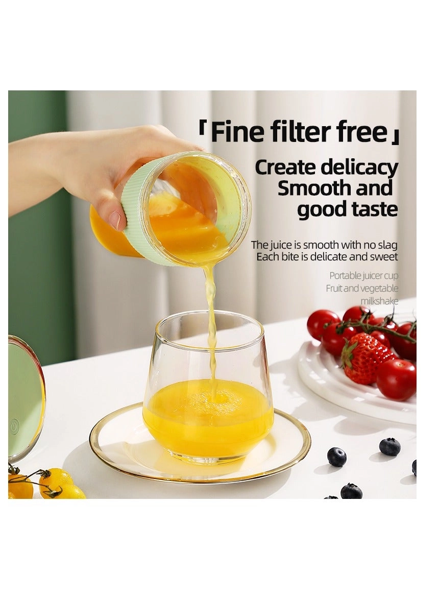 K1 - Portable Blender USB Rechargeable Silicone Straw