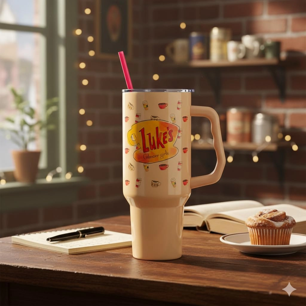 Stainless Steel Gilmore Girls Luke's Diner Tumbler - 1200ml