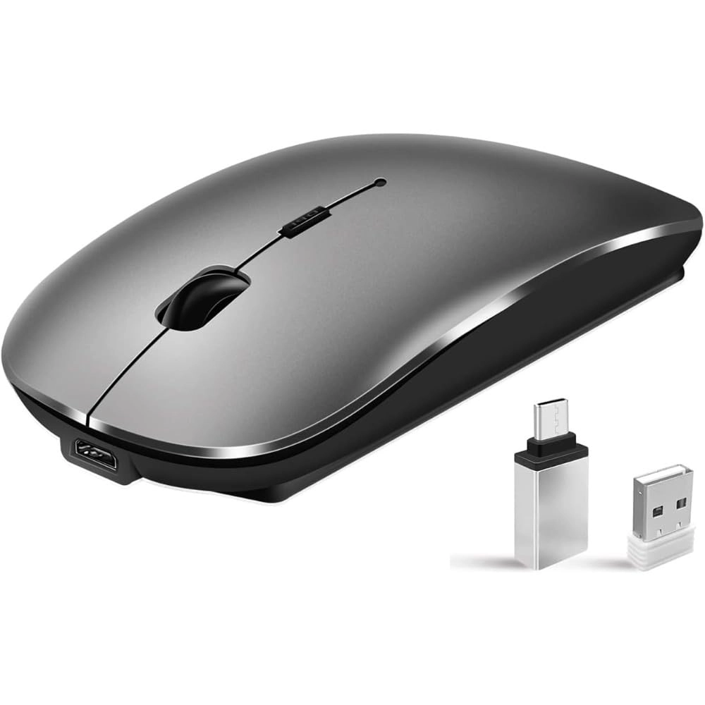 Ultra-thin Portable Travel Mouse - 2.4G Wireless