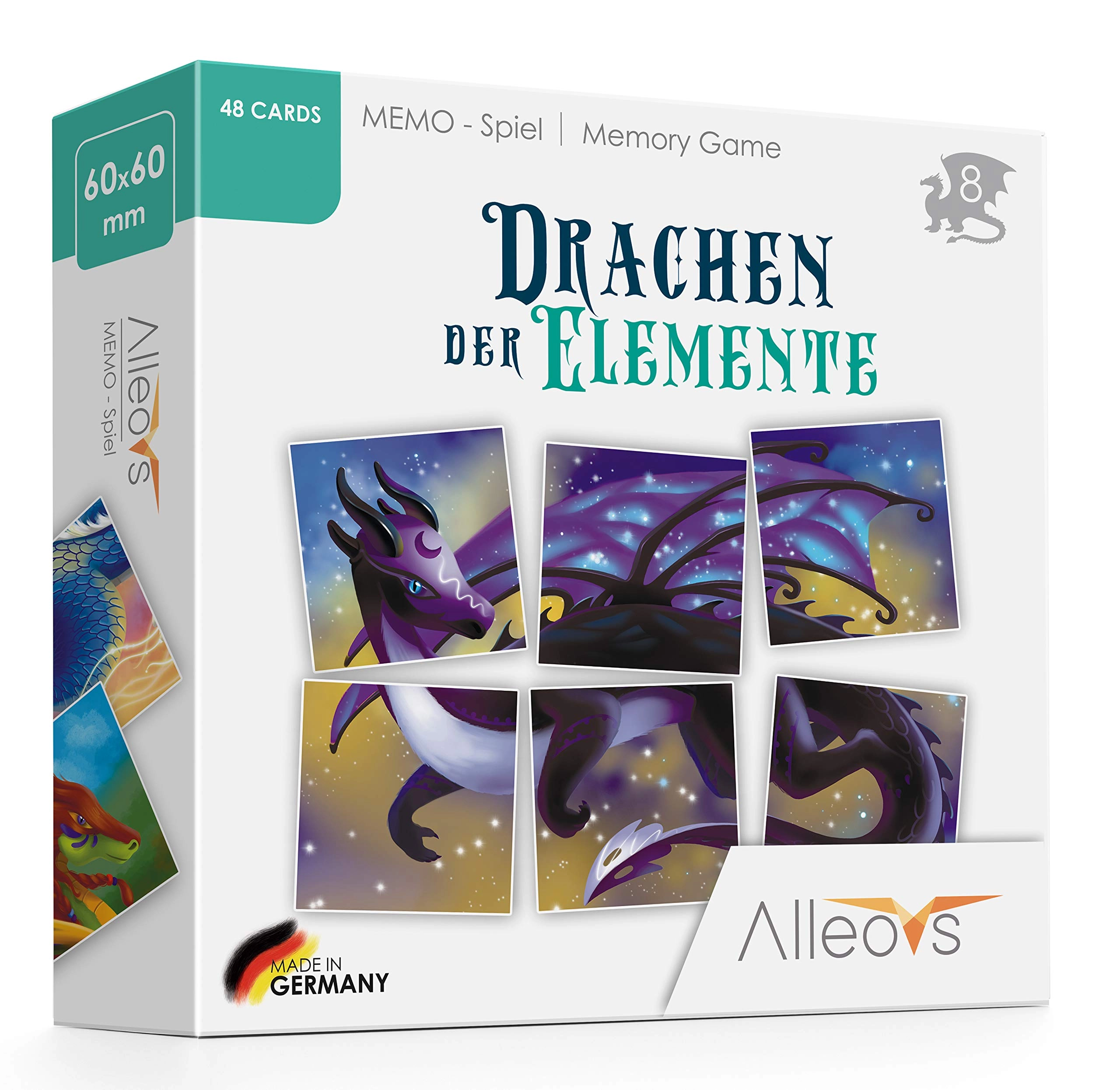 ALLEOVS Memo - Dragon of the Elements - 5 - 10 years 48 pieces