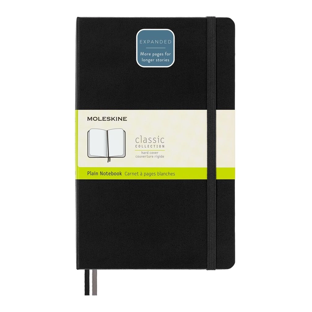 Moleskine Plain Notebook Large Hardcover - Blank