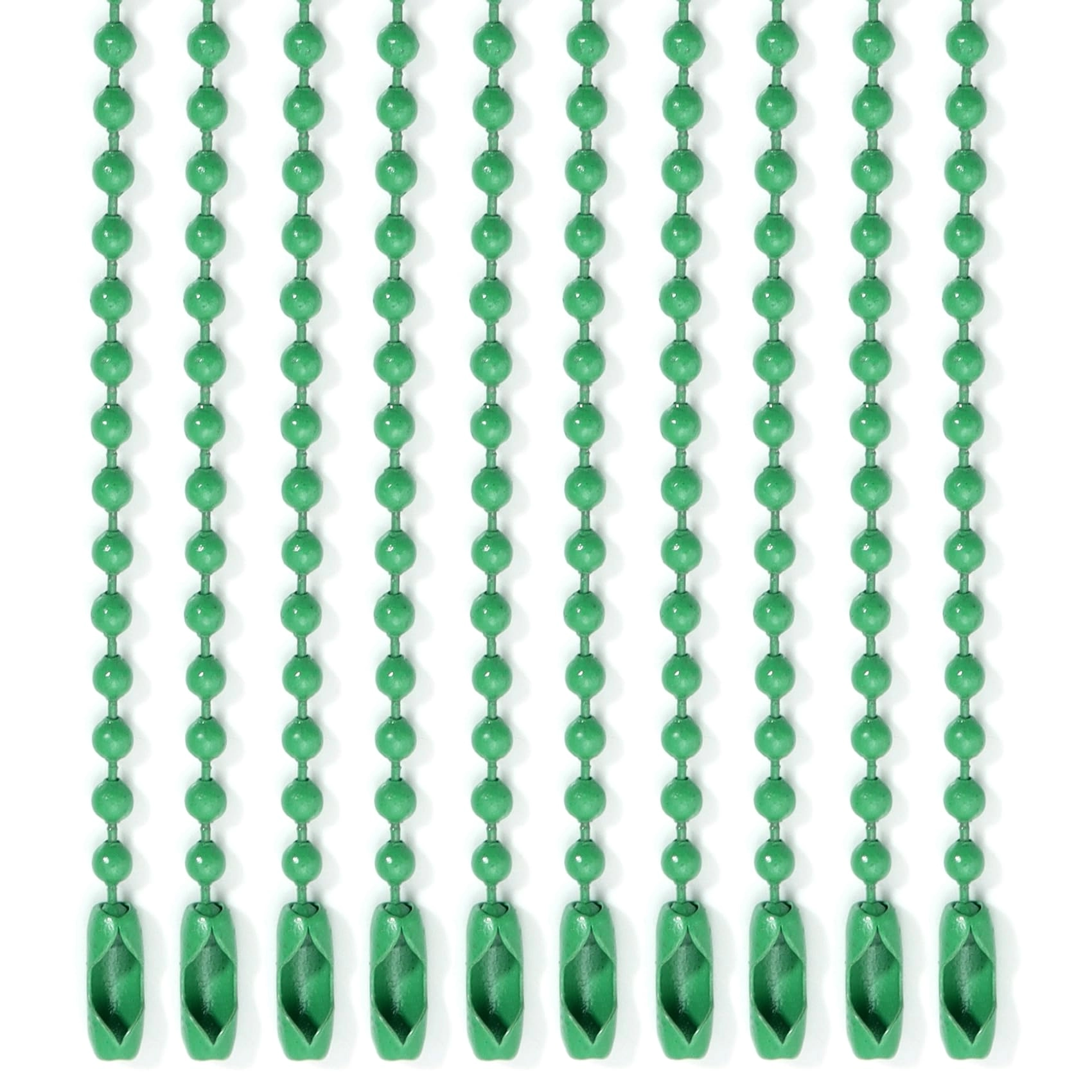 Lemonkey Ball Beads Chains - 10Pcs Green 4 Inch